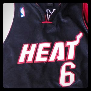 Authentic LeBron James Miami Heat - Adidas